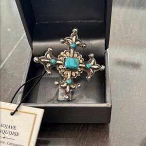 Mojave Turquoise Sterling Silver Ring NWT